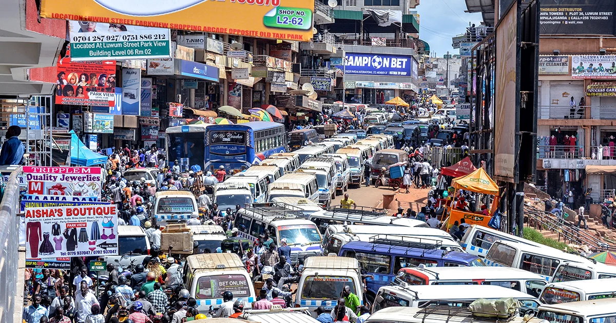 Kampala traffic — not a city without resources, a city without rules.