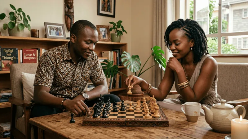 LOVE, CHESS & THE RIVER BETWEEN