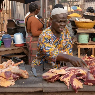 butcher-observes-his-meat-on-old-dirty-table-at-the-market