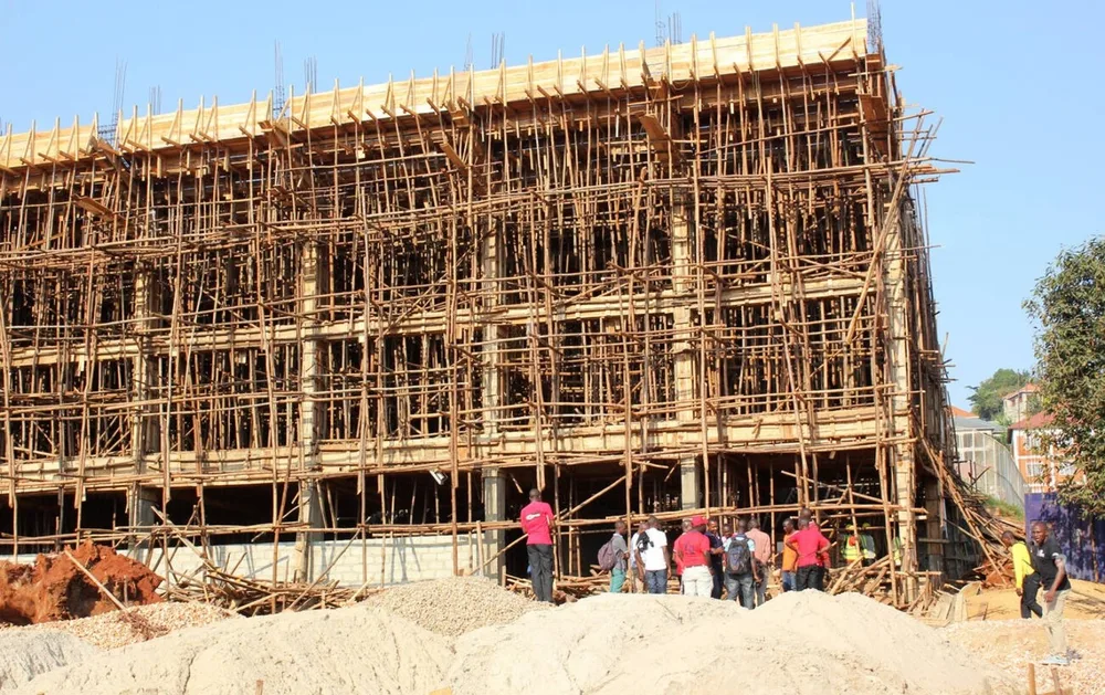 massive construction project in Uganda