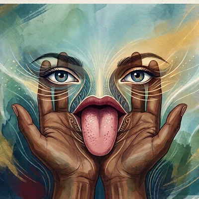 eyes-tongue-palm