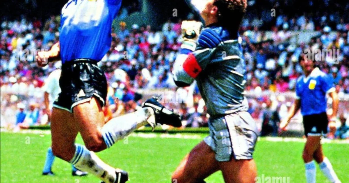 diego maradona hand of gold