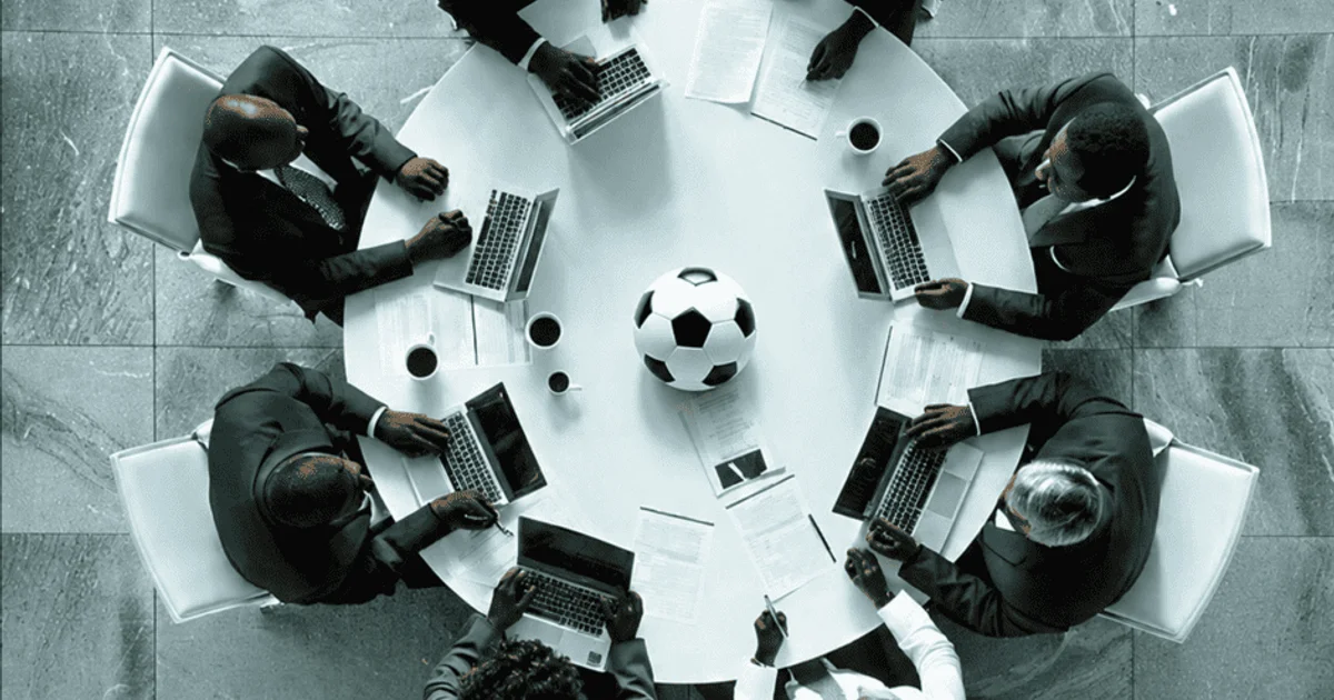 football leadership at roundtable discussion